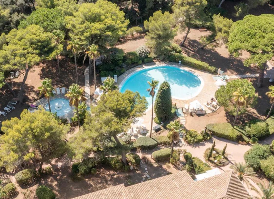 הייר La Badine 5P Plage Piscine Clim Jacuzzi Parc Luxuriant מראה חיצוני תמונה